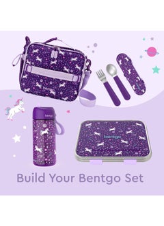 Bentgo Kids Prints Lunchbox Stainless Steel Unicorn  - Image 5