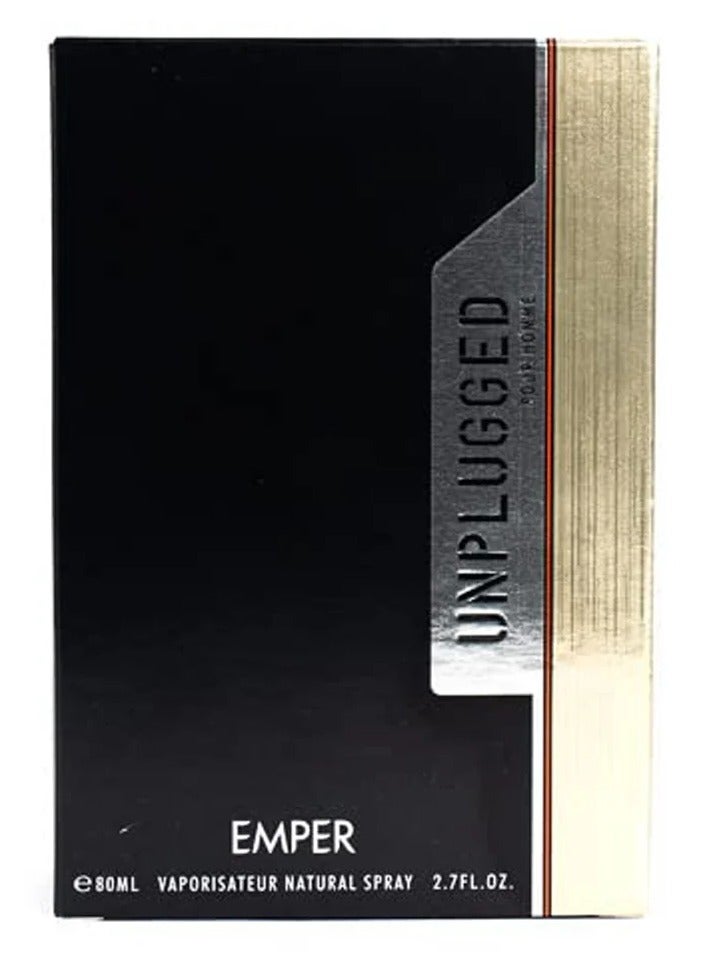 emper Unplugged Eau De Toilette For Men - 80 ML - Image 2