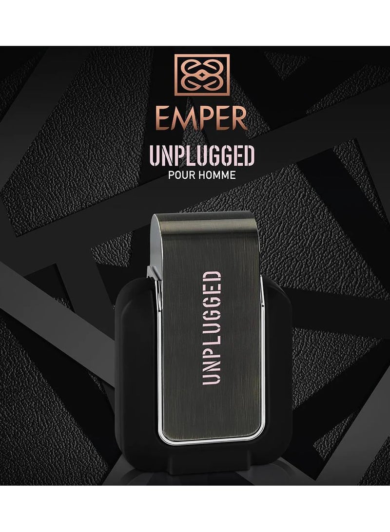 emper Unplugged Eau De Toilette For Men - 80 ML - Image 4