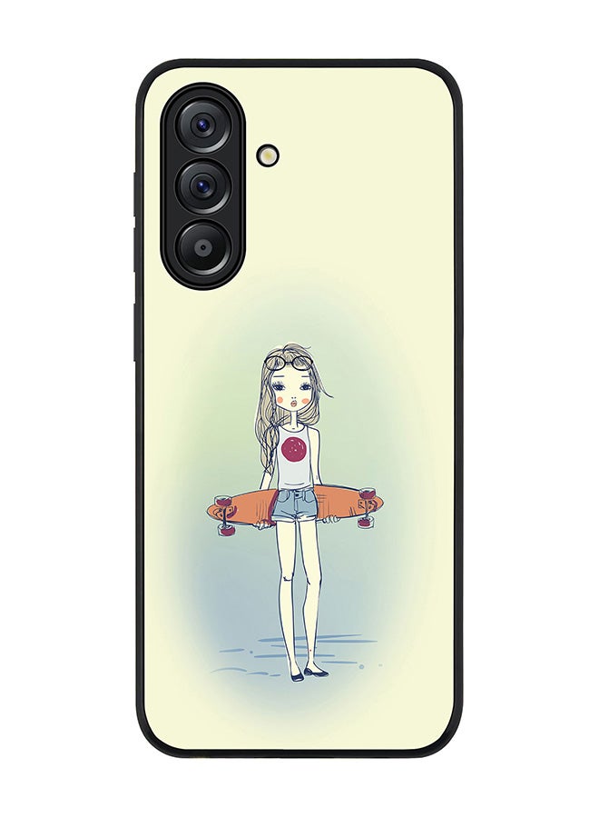 Stylizedd For Samsung Galaxy A36 5G Case,Slim fit Camera Protection, Shockproof Thin Phone cover  - Skater Girl - Image 1