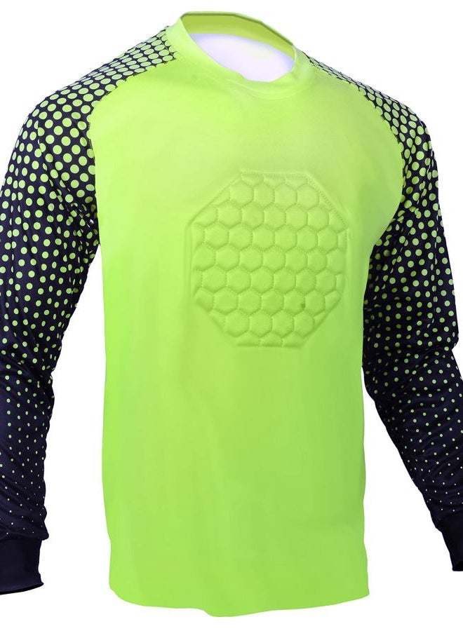 Total Soccer Factory Soccer Goalie Shirt, Padded Goalkeeper Jersey, Youth and Adult Sizes - Image 1