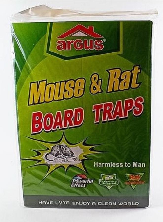 Argus Large Board Rat Glue Board Mouse Trap Sticky Boards Indoor and Outdoor Mouse Glue Trap - Image 1
