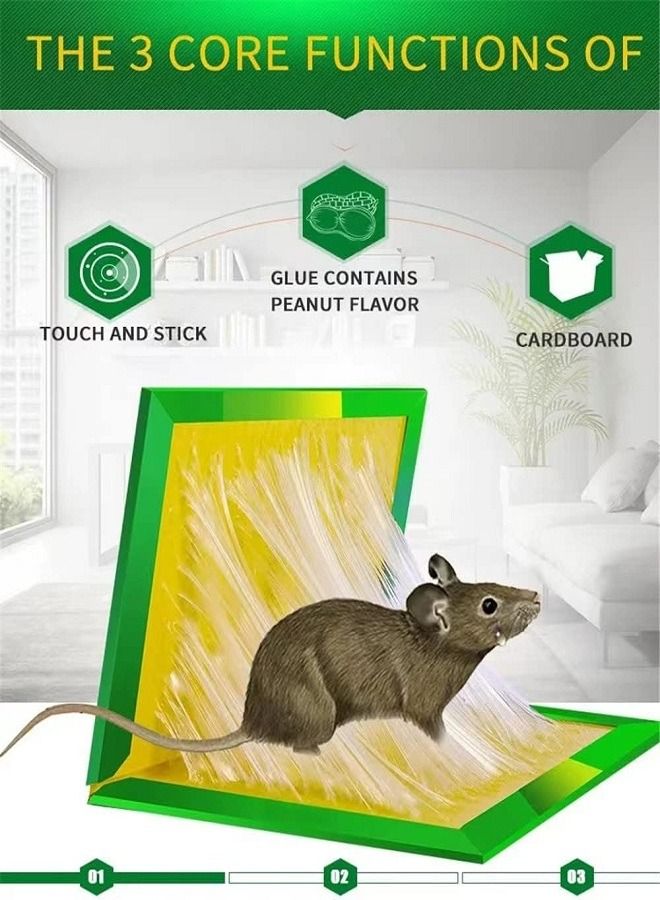 Argus Large Board Rat Glue Board Mouse Trap Sticky Boards Indoor and Outdoor Mouse Glue Trap - Image 2