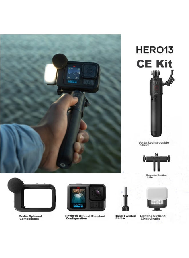 Gopro Hero13 Creator Edition Action Camera, Creator Gift Box, Outdoor Motorcycle Riding Recorder, Waterproof And Stabilized Camera - Image 1