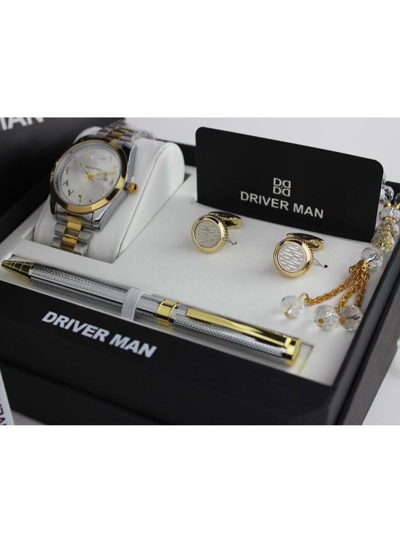 MAN A luxurious four-piece men's watch set