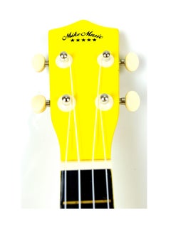 Mike Music 21inch ukulele with Bag, Strap, Pick, and Extra Strings (Yellow)  - Image 3