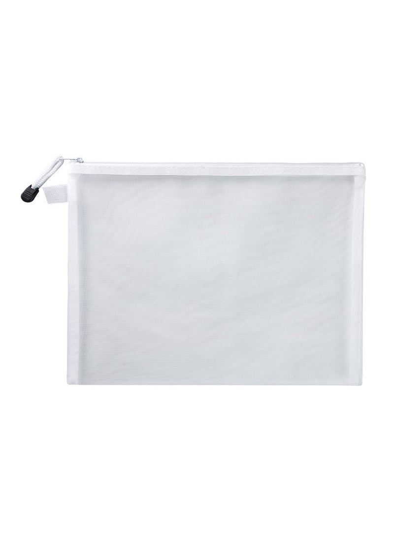 Generic Double Layer A4 File Bag Test Paper Handbag Nylon Mesh Pencil Bag Pregnant Women Information Bag Children Toy Storage Bag  - Image 1