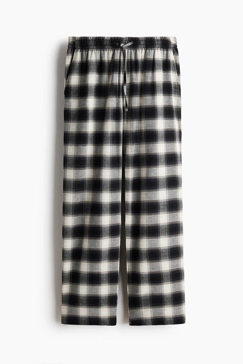 Relaxed Fit Flannel sweatpants