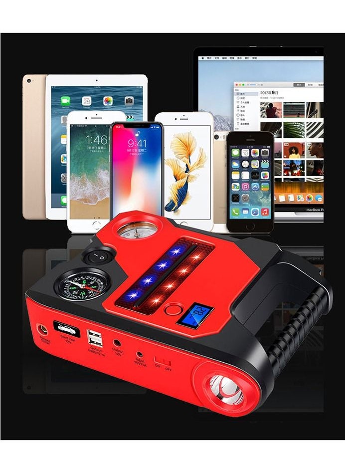 Generic Power Bank 99800 mAh Multi-use with car air blower features 2 USB ports for charging devices  - Image 4