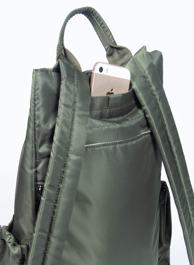 Lug Hatchback 3 Backpack, METALLIC OLIVE - Image 4