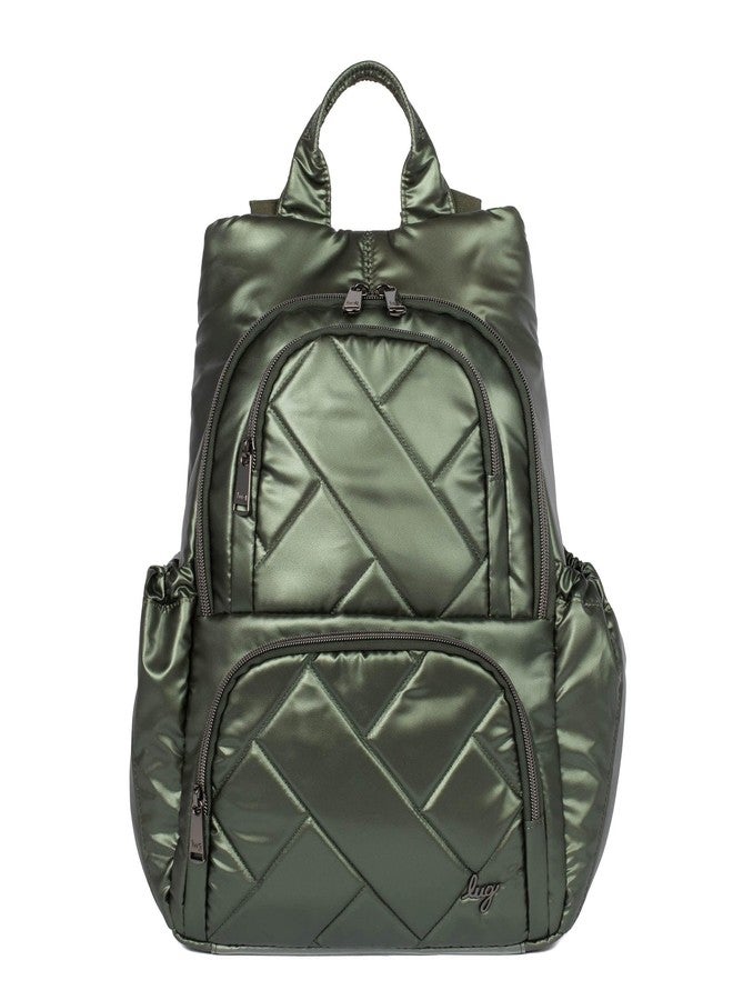 Lug Hatchback 3 Backpack, METALLIC OLIVE - Image 1