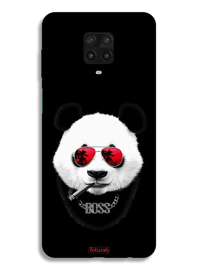 Tolwak Xiaomi Redmi Note 9S Protective Case Cover Boss Panda - Image 2