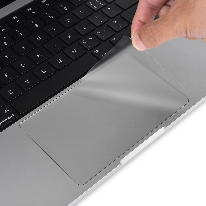 CaseBuy غطاء واقي لسطح اللمس 2 قطعة لجهاز Apple MacBook Pro 16 بوصة M4 M3 M2 M1 Pro/Max A3403 A3186 A2485 A2780 A2991 شفاف مضاد للخدش وبصمات الأصابع ومقاوم للماء لملحقات لوحة اللمس - Image 1