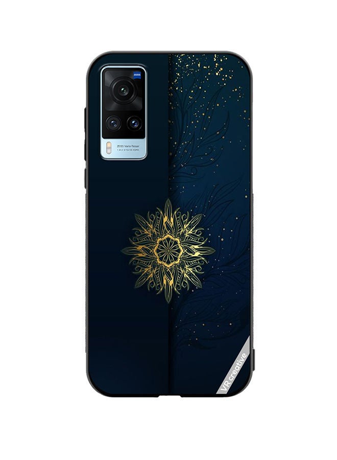 VR CREATIVE Protective Case Cover For Vivo X60 Flower Design Multicolour - Image 1
