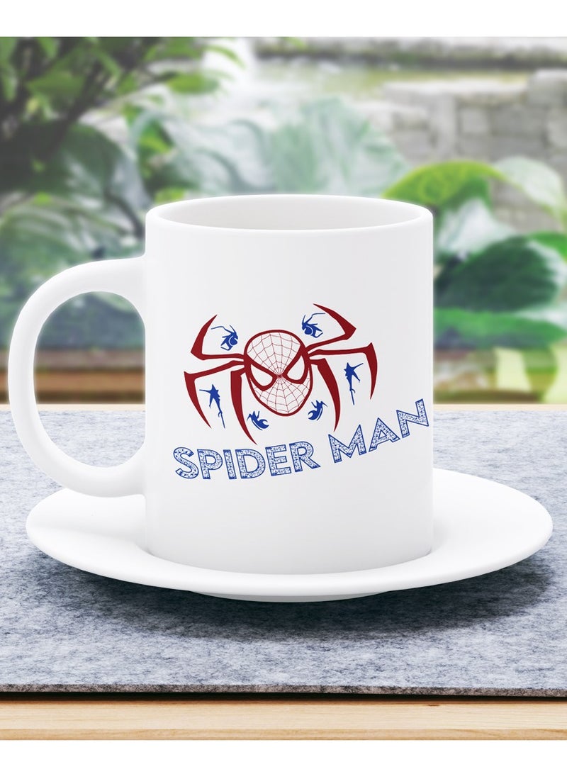 إم إي سي كوب مارفل سبايدر مان باللون الأبيض سعة 11 أونصة - Image 2
