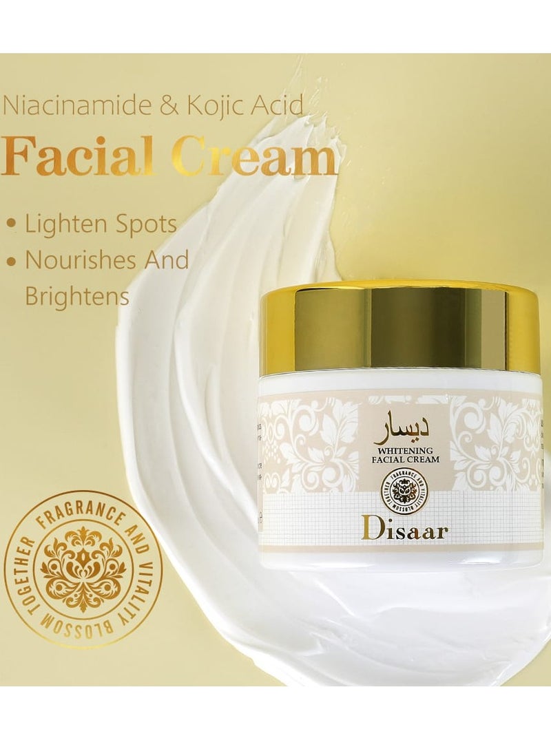 ديسار كريم تبييض الوجه بالنياسيناميد وحمض الكوجيك 50 جم - Image 3