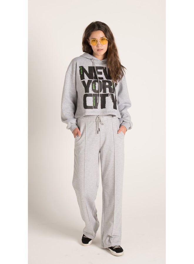 Marco Bergamo NEW YORK CITY PRINT HOODIE - Image 2