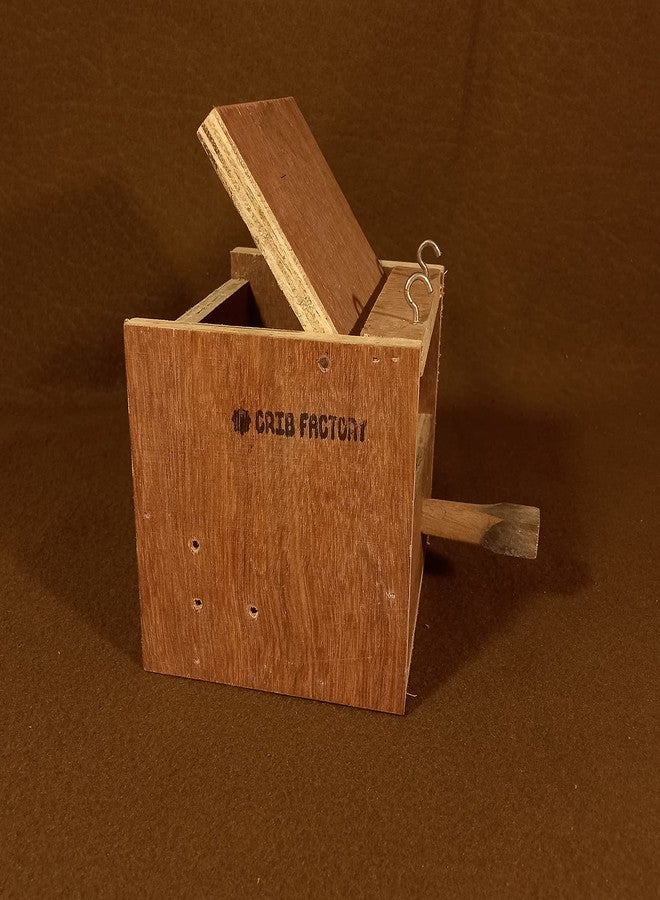 CRIB FACTORY FINGES BREEDING Box | Size 15 X 13 X 12 in CM |high quaity Plywood - Image 3