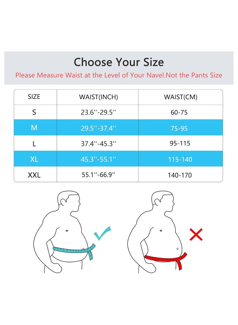 general Back support belt for lower back pain relief with 6 support bars, breathable back support belt for men/women at work, non-slip lumbar support belt with 16-hole sciatica mesh - Image 5