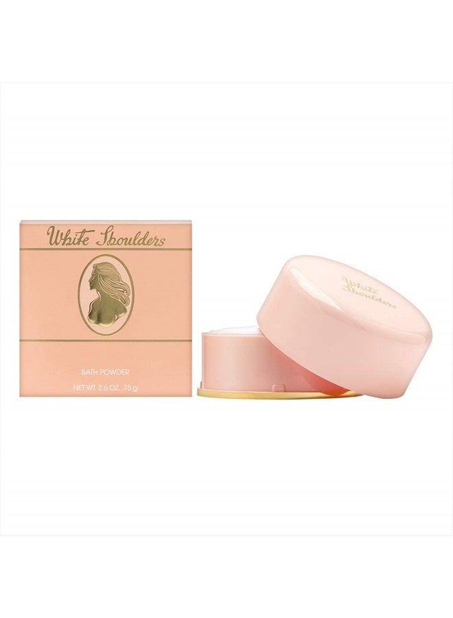 White Shoulders by Evyan for Women Bath Powder 2.6 Oz