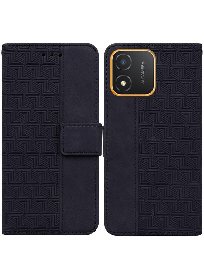 اس-توب جراب هاتف Honor X5 من الجلد المنقوش هندسيًا - Image 1