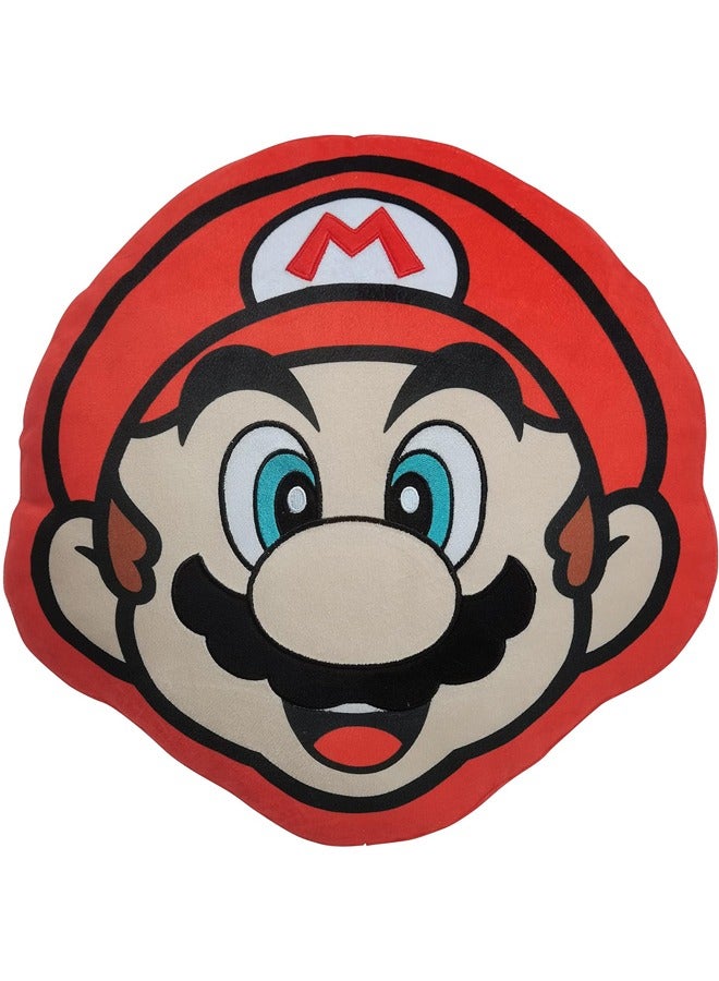 كاركتر ورلد وسادة قطيفة من كاراكتر وورلد سوبر ماريو 40 سم - Image 1