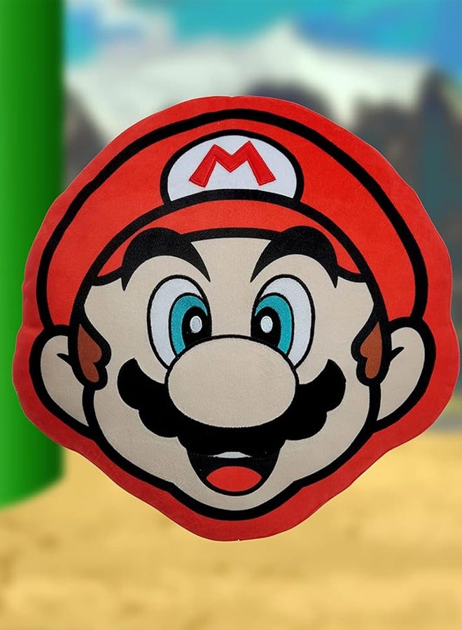 كاركتر ورلد وسادة قطيفة من كاراكتر وورلد سوبر ماريو 40 سم - Image 3