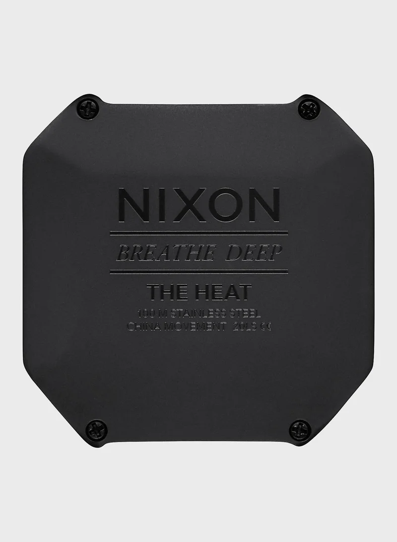NIXON Heat All Black Watch