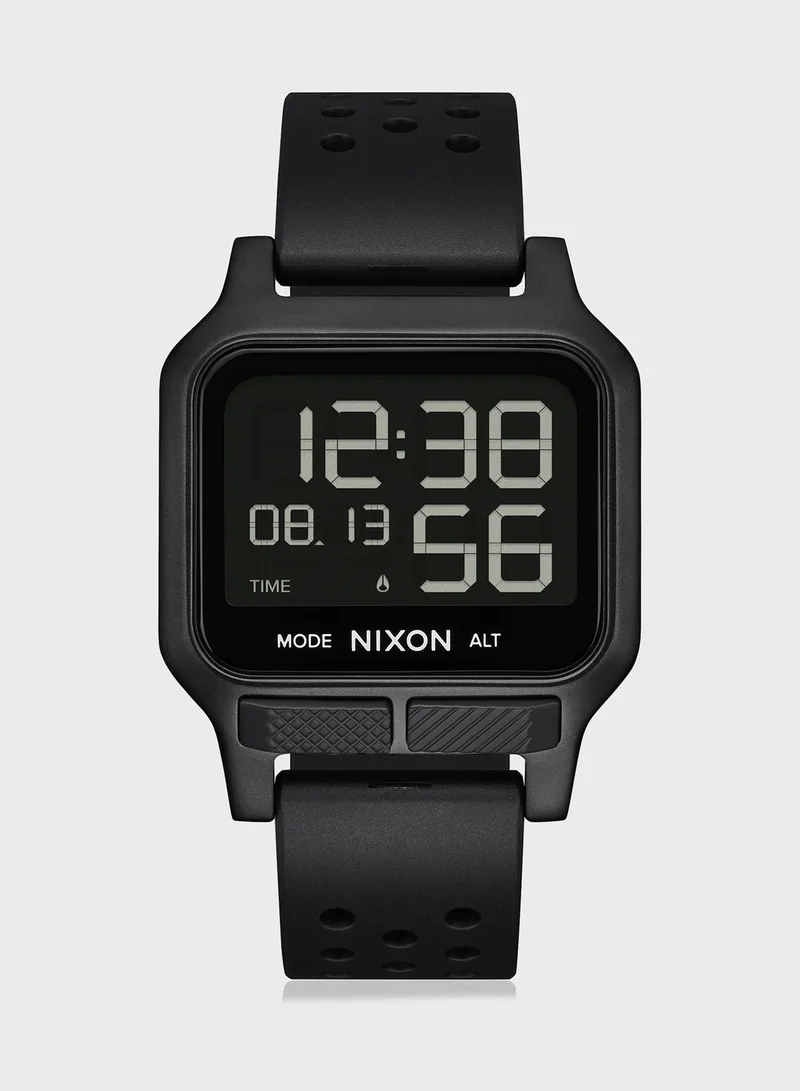 NIXON Heat All Black Watch