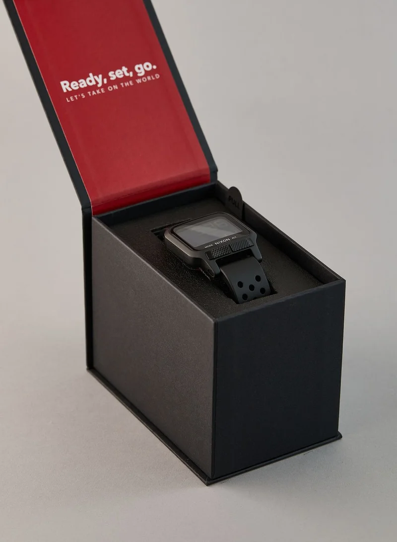 NIXON Heat All Black Watch