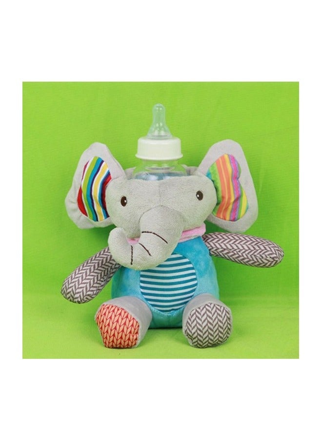Multifunctional cartoon plush baby bottle warm doll, soft material to protect the baby, bright colors are conducive to the baby's vision, easy to clean and maintain hygiene, promote intellectual growth, is an ideal companion for baby growth. - Image 3