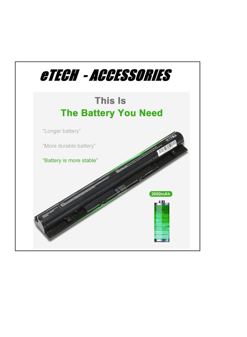 Terabyte استبدال بطارية اللابتوب G400S/G500S (لـ Lenovo) G40/G50/Z50/G50-45 G50-70 Z40-70/Z50-70/Z50-75/G40-30/G40-70/Z710/G505S/G510S Touch (IdeaPad S510P/L12L4A02/L12M4E01) - Image 2