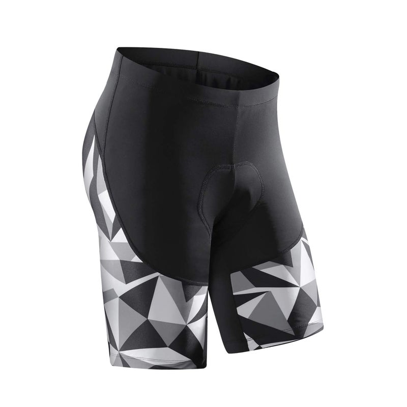 Santic Cycling Shorts Mens 3D Padded Bike Shorts for Mens Bike Bicycle Shorts Pants High Breathable L