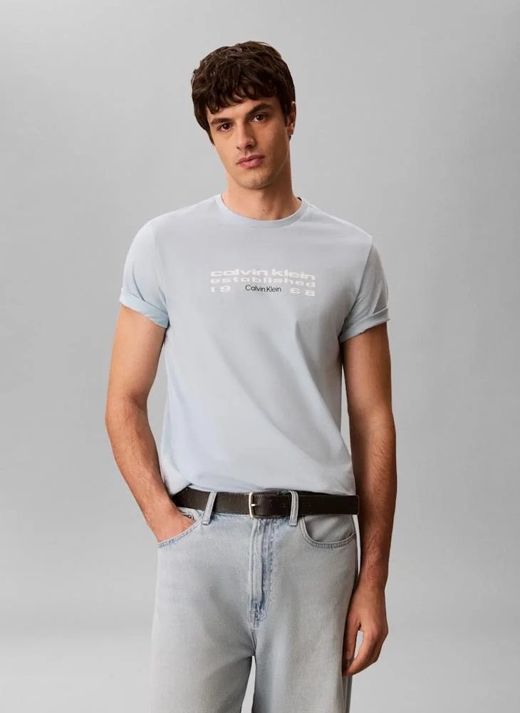 Logo Graphic Crew Neck T-Shirt