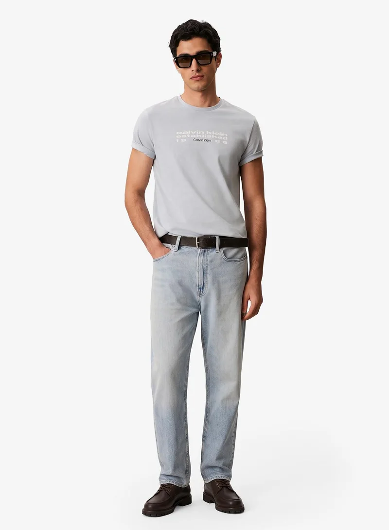 Logo Graphic Crew Neck T-Shirt