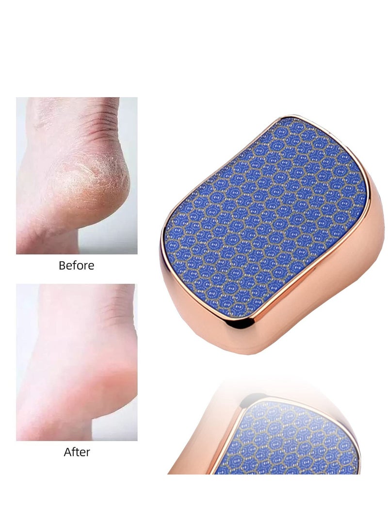 Bukela Glass Callus Remover Foot File, Foot Care Scraper for Hard Skin Pedicure Tool Home Salon Feet Scrubber Rasp Corn Removal High-Density Fine Glass Crystal Foot Spa File for Man Women(1 Pack)  - Image 3