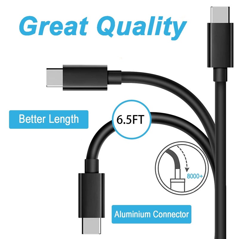 كويفكا كابل شاحن USB-C من KUEVKA بطول 6 أقدام لأجهزة كيندل كيدز فاير تابليت، كيدز برو تابليت، فاير 7 كيدز تابليت، فاير HD 8، فاير 8 بلس، فاير HD 10، فاير HD 10 بلس، كيندل بيبروايت 2023 - Image 3