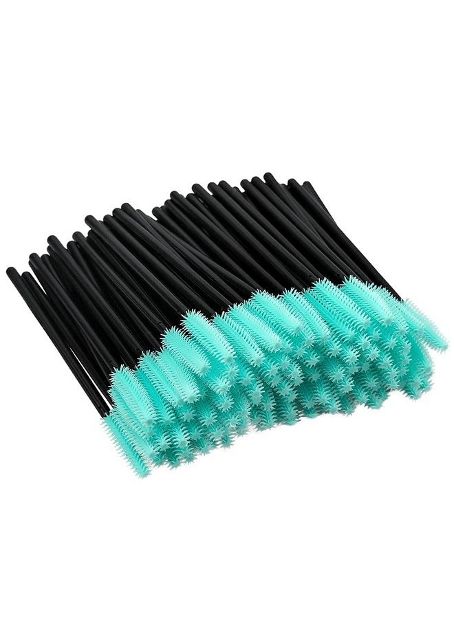 g2plus 100Pcs Silicone Eyelash Brushes Mascara Brushes Wands Applicator Makeup Kits For Makeup Personal Care And Eyelash Extensions (Black) - Image 4