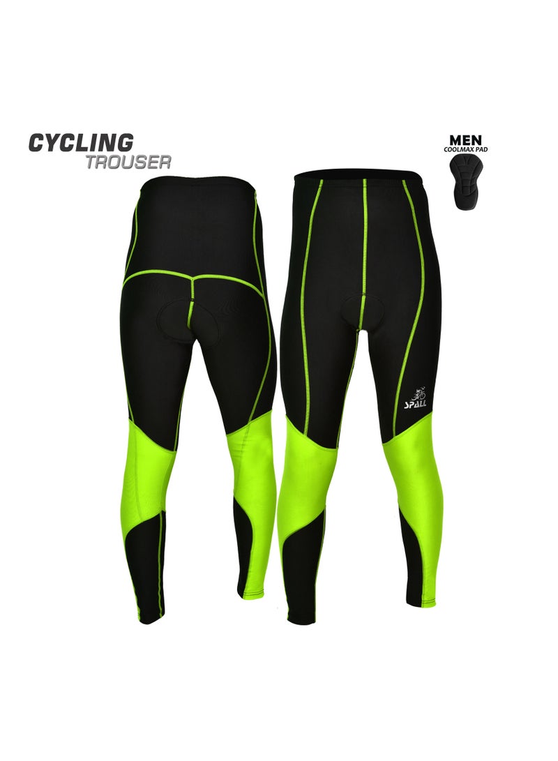 Spall Men'S Long Cycling Pants Trouser Bike Pants Tights Legging With 4D Sponge Padded - Image 1