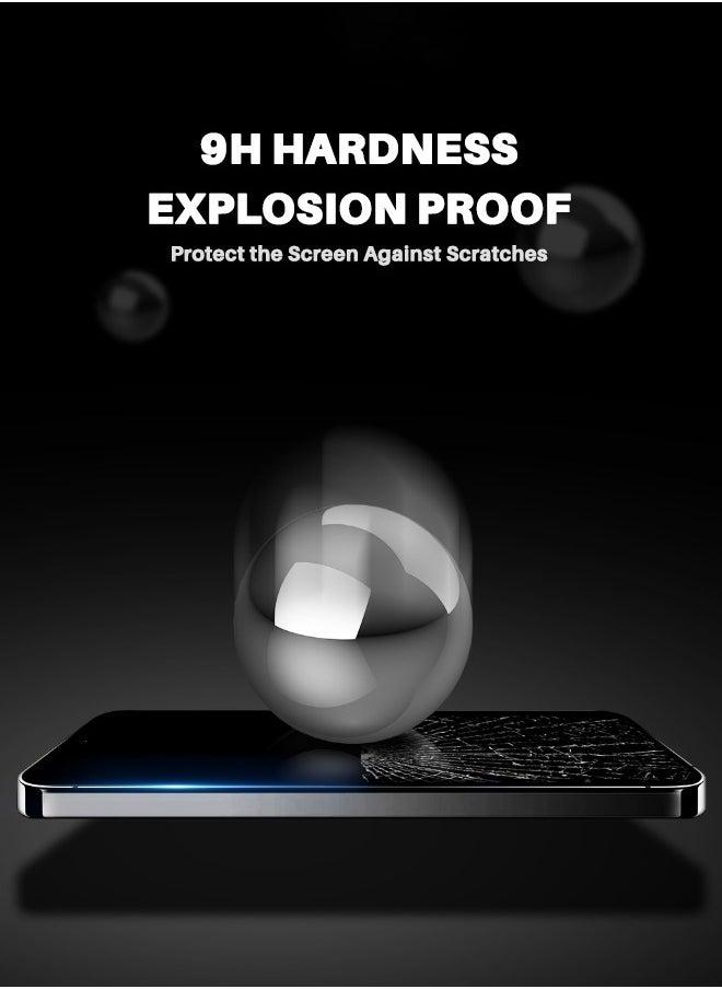 Glass 3 Pack Samsung Galaxy S25 Ultra Screen Protector, [9H Hardness][Touch Sensitive][Ultrasonic Fingerprint Unlock][Anti-Scratch][Bubble-Free], HD Full Screen Tempered Glass Screen Protector for Samsung S25 Ultra 6.9 inch (Boxed, 3-Pack)  - Image 3
