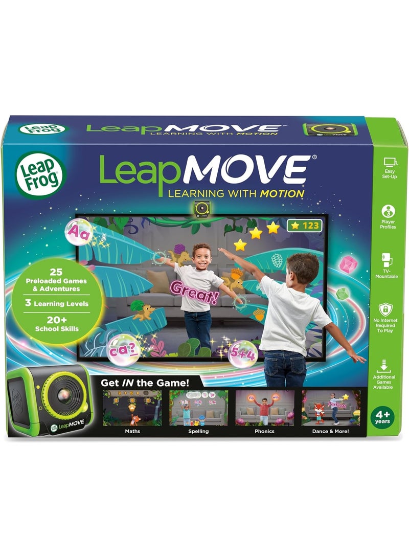 LeapFrog LeapMove, Educational Gaming Console, Motion-Based Learning, 25 Preloaded Games, For Ages 4-7 Years, English Version - Image 1
