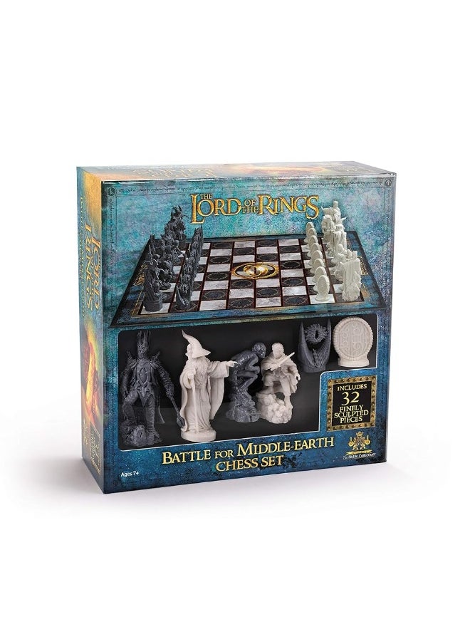 The Noble Collection The Noble Collection The Lord of The Rings - Chess Set: Battle for Middle-Earth,Black, for 5 Players  - Image 3