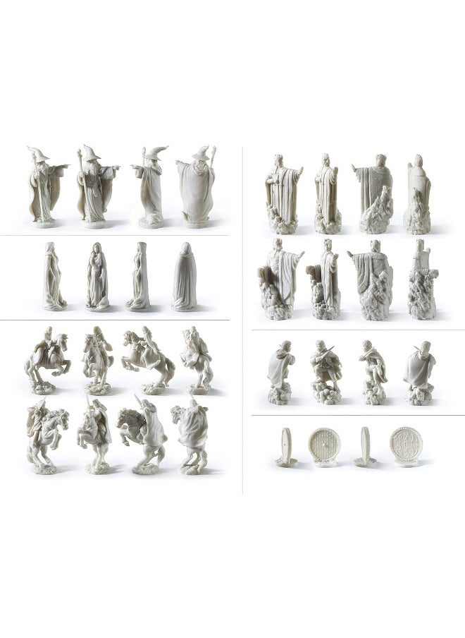 The Noble Collection The Noble Collection The Lord of The Rings - Chess Set: Battle for Middle-Earth,Black, for 5 Players  - Image 4