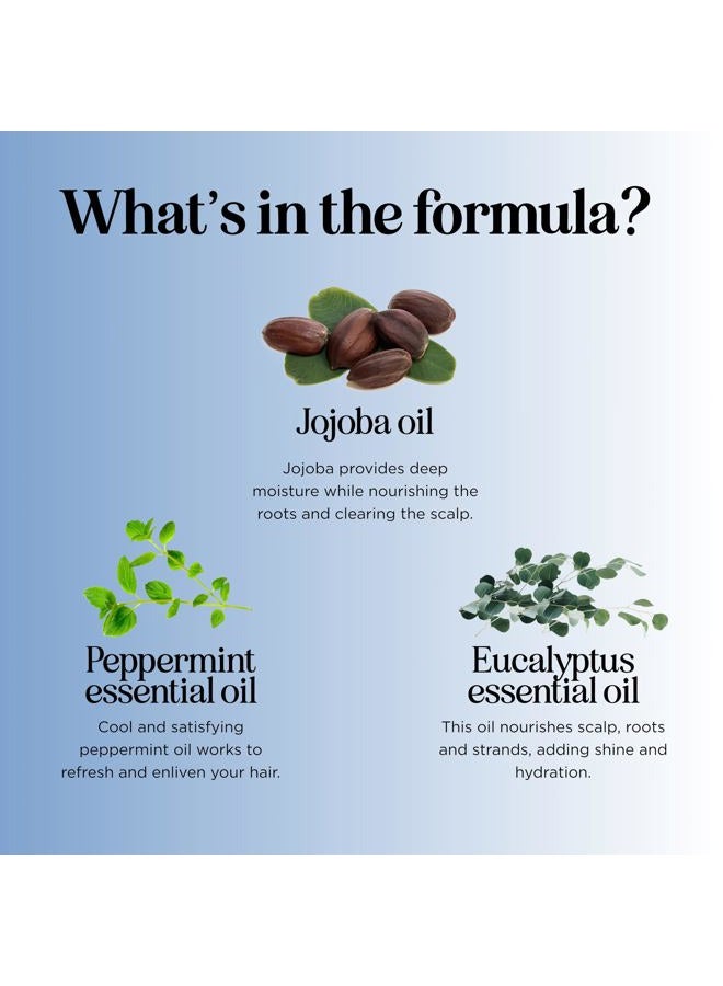 Maple Holistics Sulfate Free Hard Water Shampoo - Deep Clarifying Shampoo for Build Up of Product and Minerals with Five Cleansing Mint Essential Oils for Replenishing Hydration and Hair Shine - Vegan & Cruelty Free - Image 5