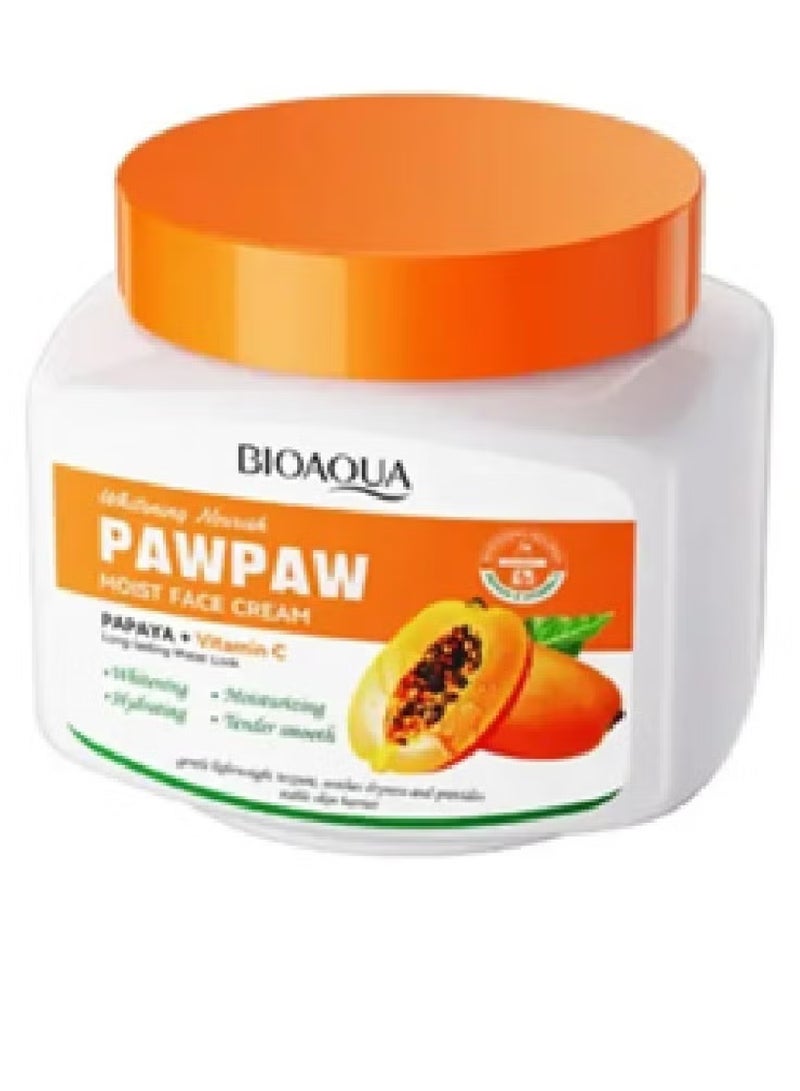 بيو أكوا كريم الوجه بفيتامين ج من بابو بابايا - 300 جرام