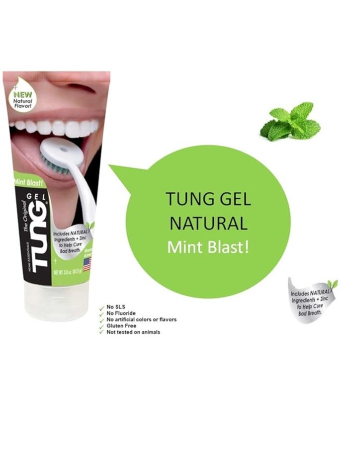 Tung Tung Gel Naturally Fresh Mint Flavor 85g  - Image 2