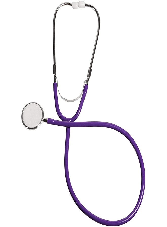 MABIS Stethoscope, Adult Dual Head to Listen to Sounds from Large Organs or Specific Areas of The Body with Large Diaphragm for High or Low Frequencies, 22 Inch Y Tubing, Purple - Image 4