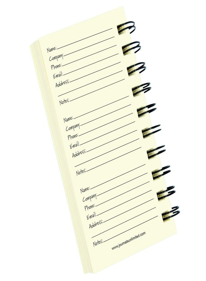 Write it Down series by Journals Unlimited, Guided Journal, Contacts, My Address Book, Mini-Size 3”x5.5”, Kraft Hard Cover, Made in USA - Image 5