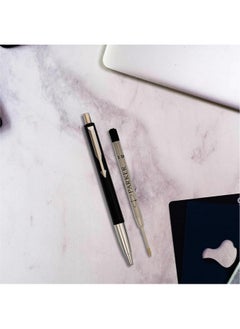 PARKER Parker Quink Flow Ball PenRefill | Black Ink Color| Medium Tip| Quick-Drying Ink | No-Smear Writing  - Image 3