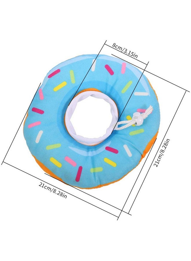 FRIUSATE Soft Cat Recovery Collar - Adjustable Donut Cone to Stop Licking, Comfortable & Lightweight for Cats & Kittens After Surgery - Image 2